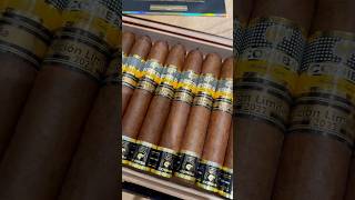 Vintage Cigar Lounge Dubai unboxing Cohiba 55th Anniversary cigar 2025 best lounge in Dubai 🇦🇪 [upl. by Zarger69]