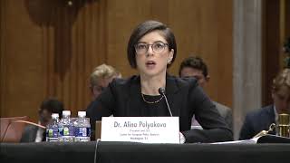 Portman Questions Dr Alina Polyakova on Combating Russias Propaganda Attacks Against Ukraine [upl. by Desma]