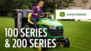 John Deere 100 and 200 Series Lawn Tractors – Model Year 2021 [upl. by Gail]