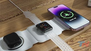 TOP 5 BEST WIRELESS CHARGER 2024 REVIEW FOR IPHONE APPLE ANDROID  3 IN 1 WIRELESS CHARGING PHONE [upl. by Valleau]