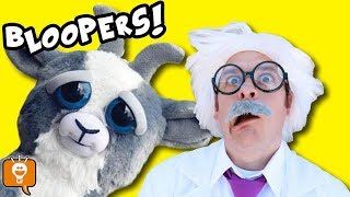 HobbyHarry VS Goat  BigFoot BLOOPERS on HobbyFamilyTV [upl. by Annasiul]