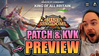 King of All Britian Map amp Update Review Rise of Kingdoms [upl. by Cirde972]