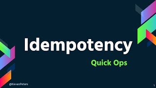 Idempotency Explained REST API and Terraform [upl. by Nedap]