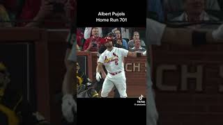 ALBERT PUJOLS  HOME RUN 701 albertpujols [upl. by Irrehc]