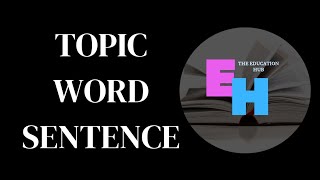 How to make word and sentence [upl. by Tingley]