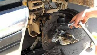 95 Bronco Lower Ball Joint Replacement Part 1 [upl. by Tati694]