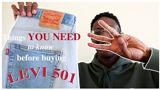 3 Things YOU NEED to know before buying Levis 501s  Americana 101 [upl. by Inge119]