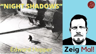 Edward Hopper quotNight Shadowsquot 19211924 [upl. by Osmo]