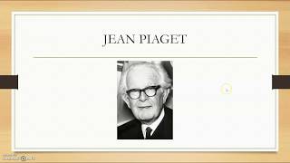 13 24 CFU PSICOLOGIA DELLO SVILUPPO JEAN PIAGET pt1 [upl. by Alra]