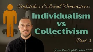 INDIVIDUALISM vs COLLECTIVISM 22 Hofstedes Cultural Dimensions  More than English Podcast 013 [upl. by Lynden]