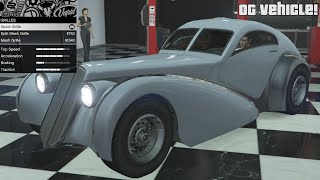 GTA 5  OG Vehicle Customization  Truffade ZType Bugatti Type 57 Atlantic [upl. by Lipcombe]