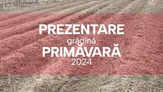 Gradina mea prezentare la inceput de sezon agricol 2024 ce am plantat si ce vreau sa mai testez [upl. by Banna]