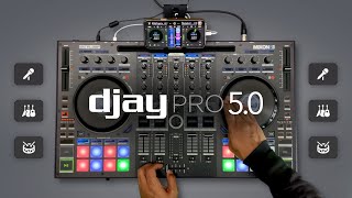 How To Connect Djay pro AI To A TV [upl. by Symer]