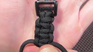 Easy Paracord Bracelet Tutorial [upl. by Tannie]