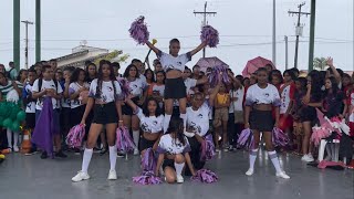 apresentação dos líderes de torcida equipe panteras 💜 [upl. by Elimaj]