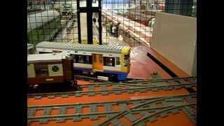 Lego London Underground Battery Loco amp London Overground Train [upl. by Darraj]