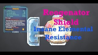 Borderlands The PreSequel Reogenator Legendary Shield [upl. by Filide]