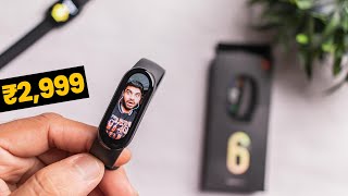 Mi Band 6 Unboxing and Full Review after 5 Days of Real Life Usage  Best Fitness Band in India [upl. by Hildegaard]