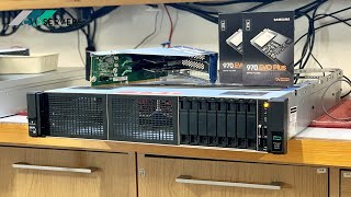 4TB NVME  HPE DL380 Gen10 CTOSERVERS [upl. by Anaynek761]