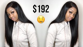 SUPER SILKY STRAIGHT WIG FOR 192  FT Asteria Hair [upl. by Suinotna]