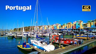 Marina Albufeira March 2023 🇵🇹 Walking Tour 4K 60FPS – Algarve Portugal [upl. by Maunsell479]