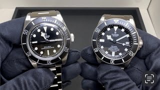 Tudor Black Bay 41 vs 42mm Pelagos [upl. by Rustice]