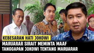 Kebesaran Hati Jokowi Menyikapi Prilaku Maruarar Kepada Gibran Sangat Menyentuh [upl. by Cele]