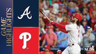 Braves vs Phillies NLDS Game 3 Highlights 101123  MLB Highlights [upl. by Abita549]