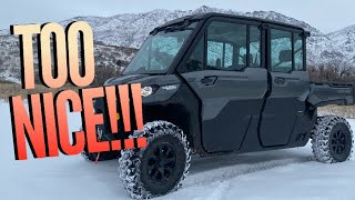 2023 CanAm Defender Limited Review The Nicest SidebySide on the Market [upl. by Uke]