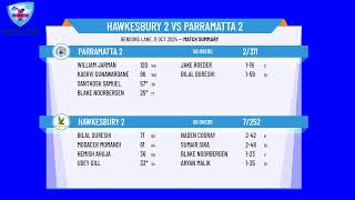 Hawkesbury 2 v Parramatta 2 [upl. by Erik]