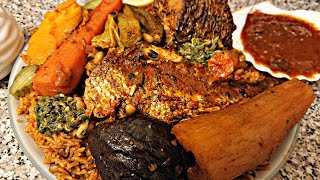 Riz Senegalais au Poisson et haricot thieboudienne niebe [upl. by Wolfgram]