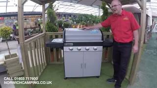 Campingaz 3 amp 4 Series Classic EXS BBQ Review [upl. by Ellerret369]