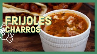 Frijoles CHARROS con cueritos y PATA de puerco [upl. by Llertnor]