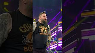 Kevin Owens was taking out anyone in his way at WWECrownJewel 😬 [upl. by Angelique]