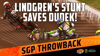 WOW Lindgrens stunt saves Dudek in Crash  SGP Throwback [upl. by Arakawa]