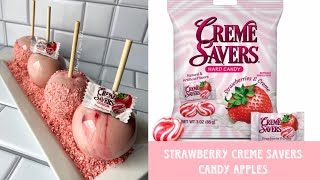 Creme Savers Candy Apples [upl. by Eimme]