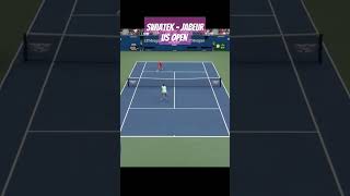 Swiatek  Jabeur Crazy Point Us Open [upl. by Horgan]