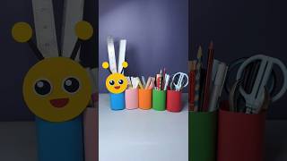 How to Make Pan Stand Origami Pen Holder Paper Pencil Holder kaise banate hai pan stand making diy [upl. by Wehrle]