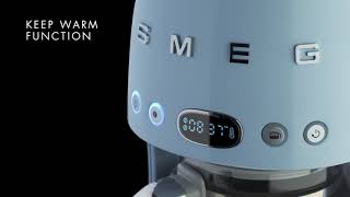 Smeg Drip coffee machine DCF02 [upl. by Nivrehs]