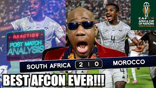 South Africa Morocco REACTION Post Match Analysis  20  HAKIMI SCREWED UP TAKE YOUR CHANCES [upl. by Tuinenga]