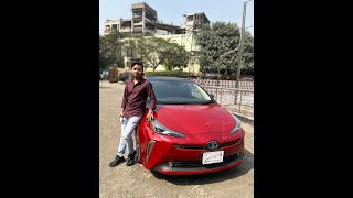 Toyota Prius S Touring Selection 2019 Bangla Review  Zaeid Hasan  Khaja Auto Centre [upl. by Emmett]