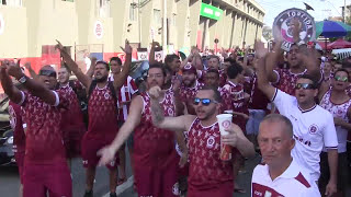 Torcida da Desportiva Ferroviária dá show no Araripe em clássico contra o Rio Branco  Capixaba 2015 [upl. by Newra]