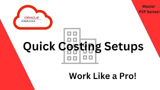 📊Oracle Fusion Costing with Quick Setup in Minutes 🛠️ [upl. by Ichabod96]