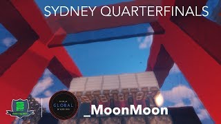 MoonMoon at the Syndey Quarterfinal  Global Ninja Warrior 2019 [upl. by Chari]