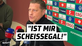 Max Eberl auf 180 Wütender Schlagabtausch mit Reportern [upl. by Atihcnoc]