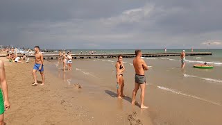 Lido di Jesolo  Beach Walking Tour 4K HDR 60fps [upl. by Patrica579]