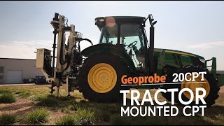 Geoprobe® Walkaround TractorMounted 20CPT Press [upl. by Attikram605]