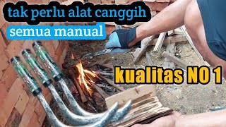 Tutorial Membuat Gagang Golok Gagang arit Gagang Pisau Dari Kantong Plastik Kresek [upl. by Chem127]