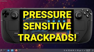 Steam Deck trackpads are pressure sensitive [upl. by Shulins]