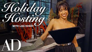 Inside Liza Koshys Home as She Preps For The Holidays  Architectural Digest [upl. by Beckie312]